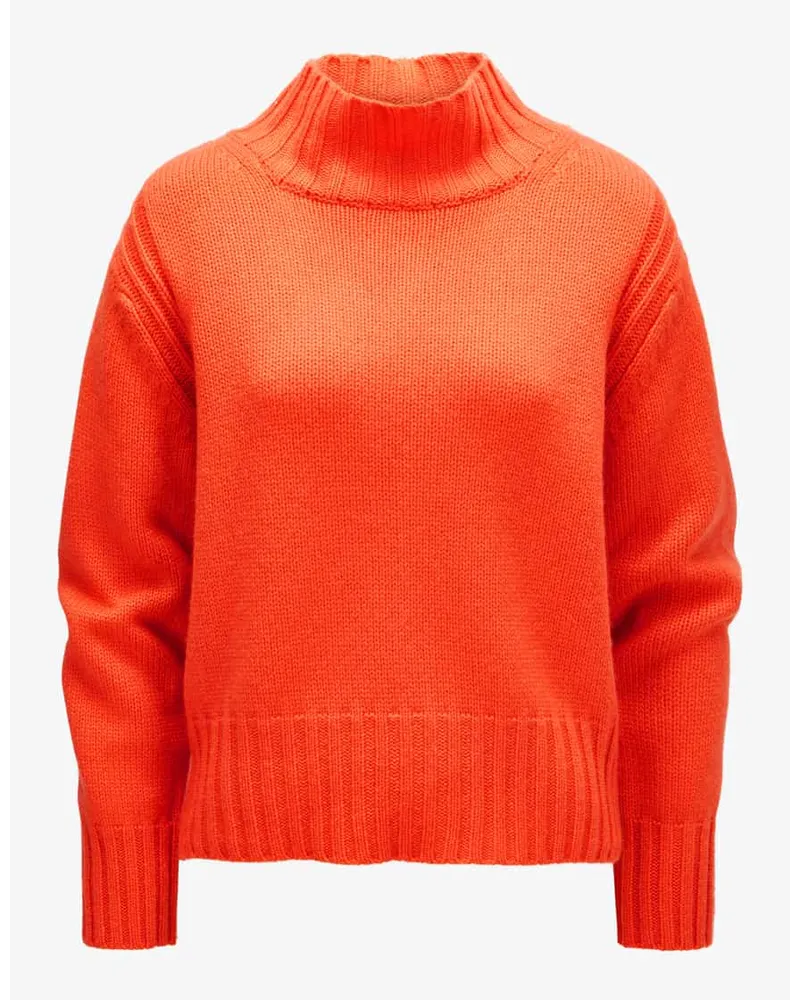 Stephan Boya Felice Cashmere-Pullover Orange