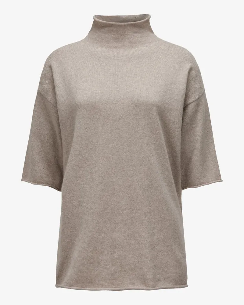 (THE MERCER) N.Y. Cashmere-Strickshirt Grau