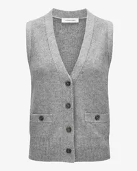 Lodenfrey Cashmere-Strickjacke Grau