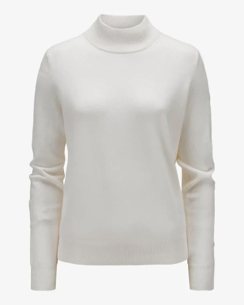 Luisa Di Carpi Cashmere-Pullover Weiß