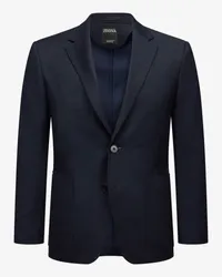 Ermenegildo Zegna Flanell-Sakko Blau