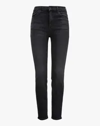 Mother The Looker Jeans High Waist Schwarz