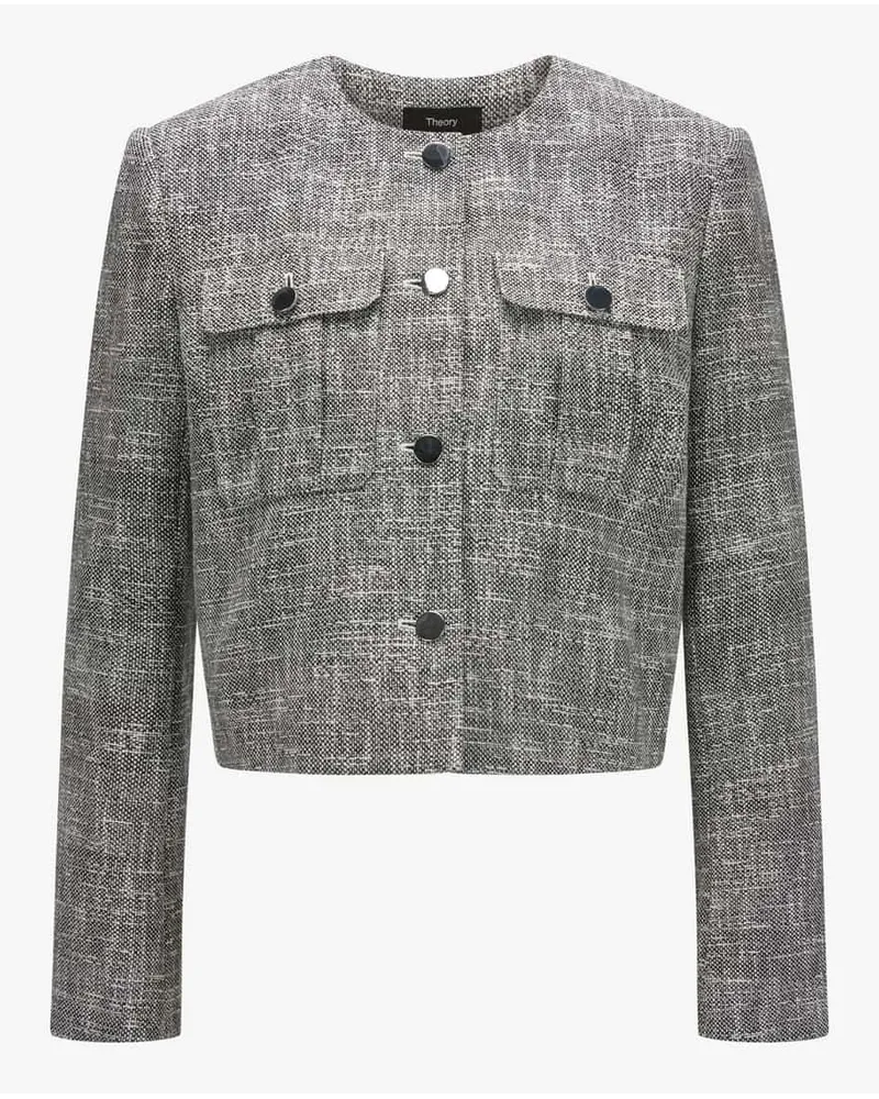 Theory Jacke Grau