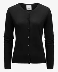 ALLUDE Cashmere-Strickjacke Schwarz