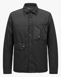 Ten c Daunen-Shirtjacket Blau