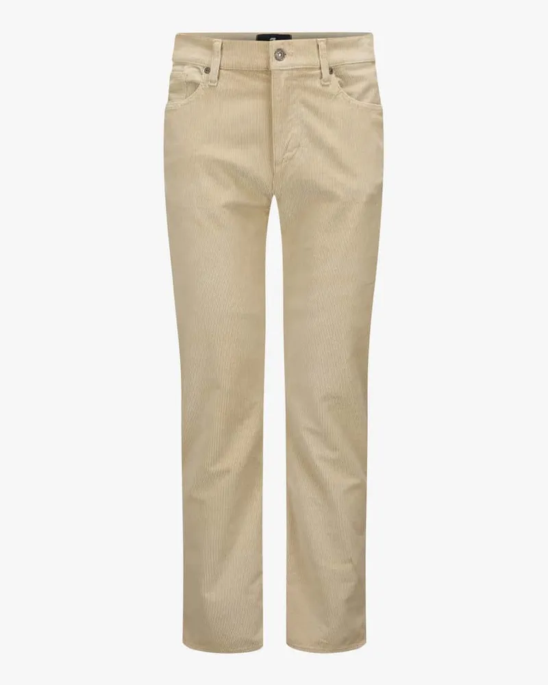 7 for all mankind Slimmy Cordhose Slim Straight Beige