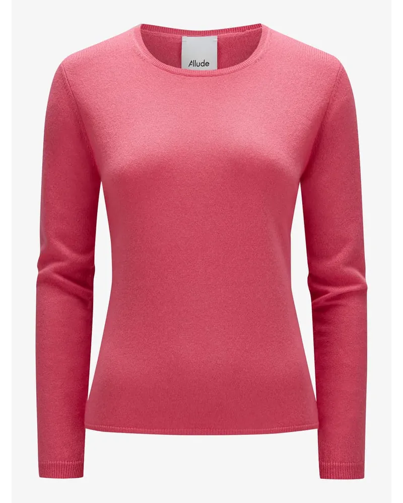 ALLUDE Cashmere-Pullover Pink
