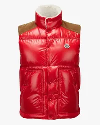 Moncler Ardeche Daunenweste Rot