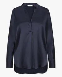 Vince Seidenbluse Blau