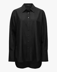 Joseph Joe Seidenbluse Schwarz