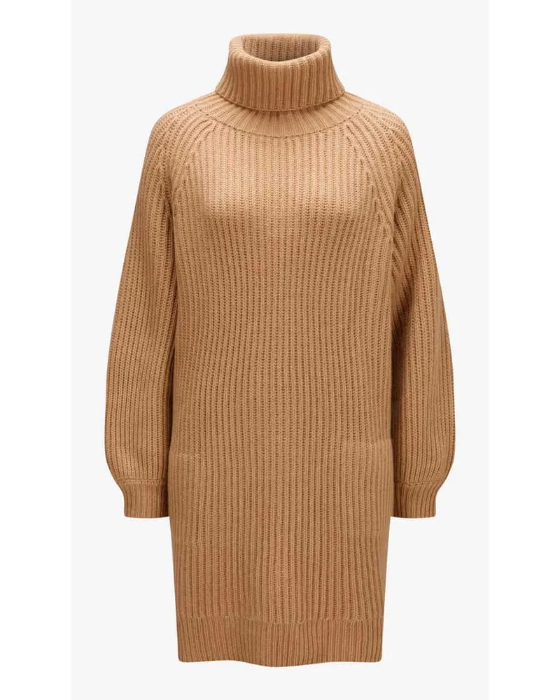 Stephan Boya Cashmere-Strickkleid Beige