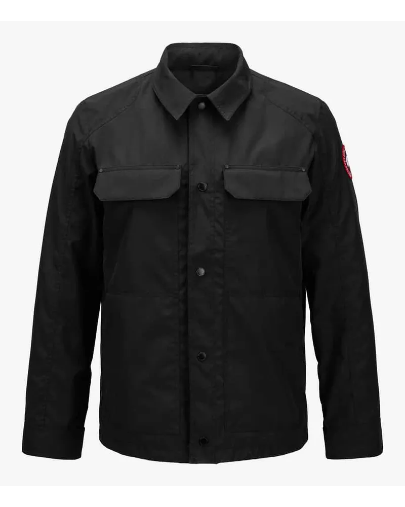 Canada Goose Burnaby Chore Shirtjacket Schwarz