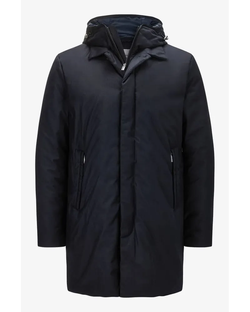 Woolrich Luxury Daunenmantel Blau