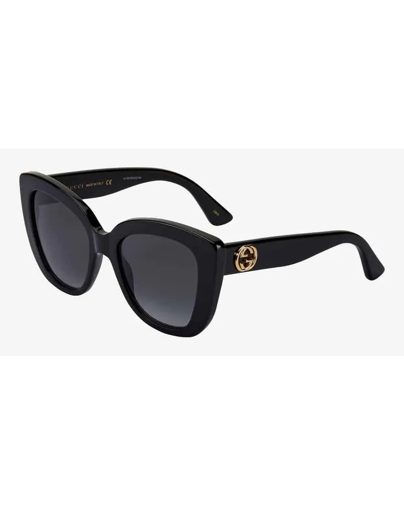 Gucci Sonnenbrille Schwarz