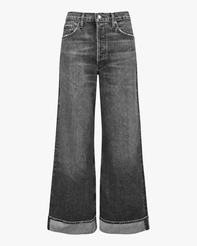 AGOLDE Dame Jeans Schwarz