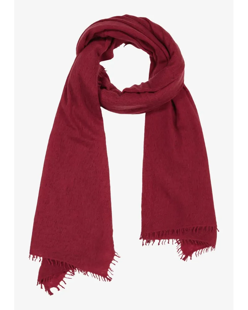 Bakaree Cashmere-Schal Rot