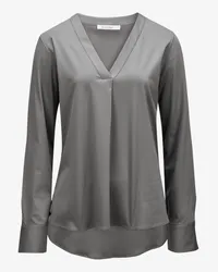 Soluzione Jersey-Bluse Grau