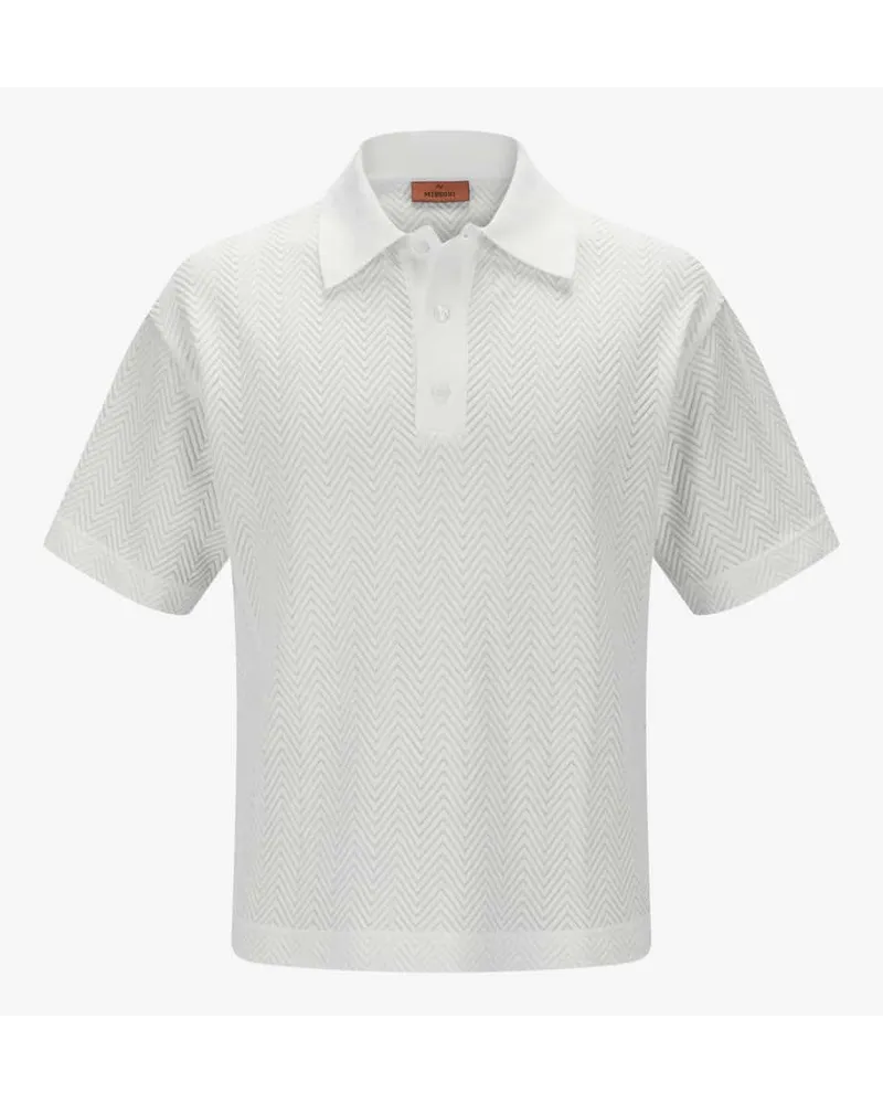 Missoni Polo-Shirt Weiß