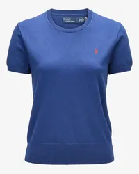 Ralph Lauren Strickshirt Blau