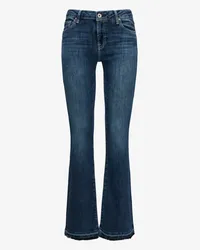 Adriano Goldschmied Low Legging Bootcut Jeans Blau