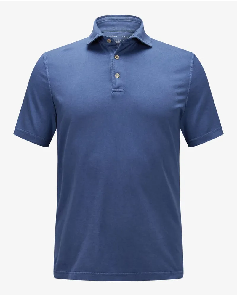 Fedeli Zero Polo-Shirt Blau