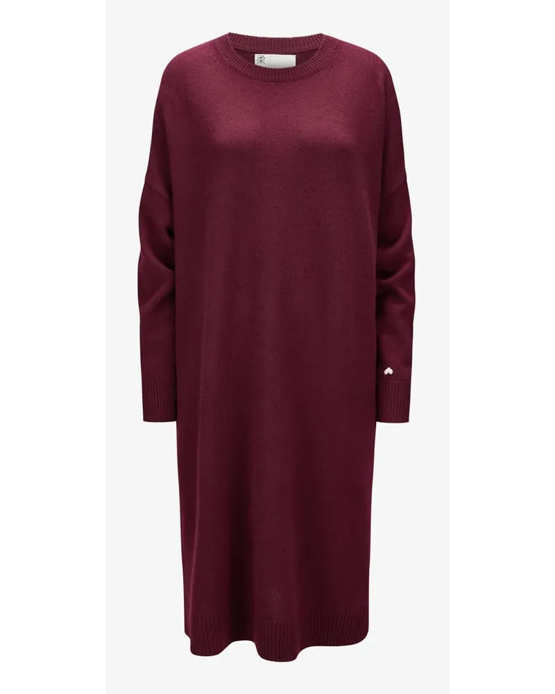 Lisa Yang The Faye Cashmere-Strickkleid Rot