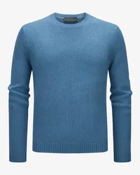 Iris von Arnim Glendal Cashmere-Seiden-Pullover Blau