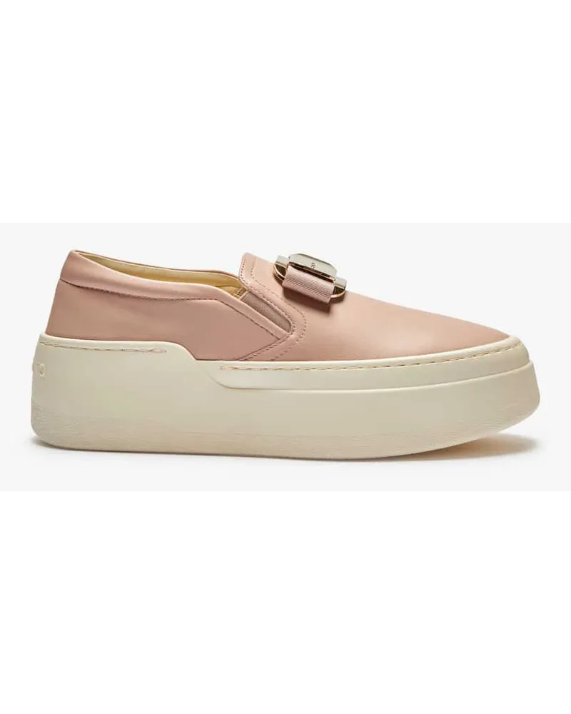 Ferragamo Cristal Loafer Rosa