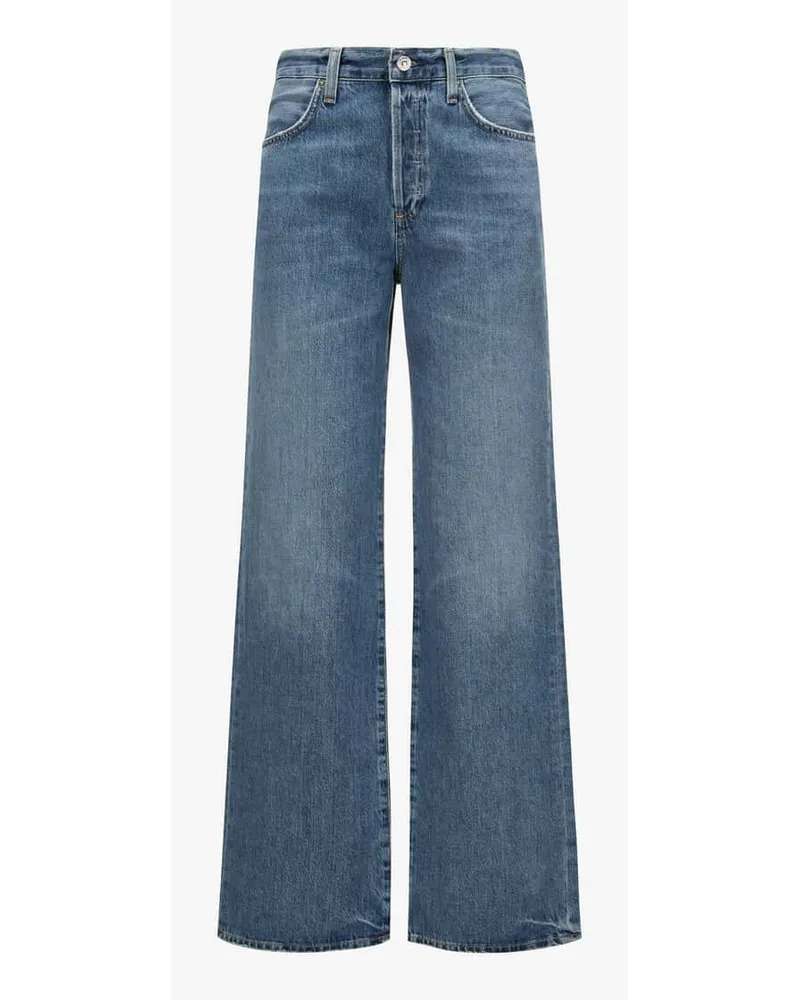 Citizens of humanity Annina Jeans Relaxed Rise Wide Leg Blau