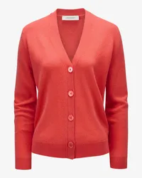 Lodenfrey Cashmere-Strickjacke Rot