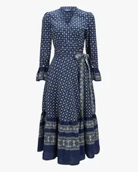 Ralph Lauren Maxikleid Blau