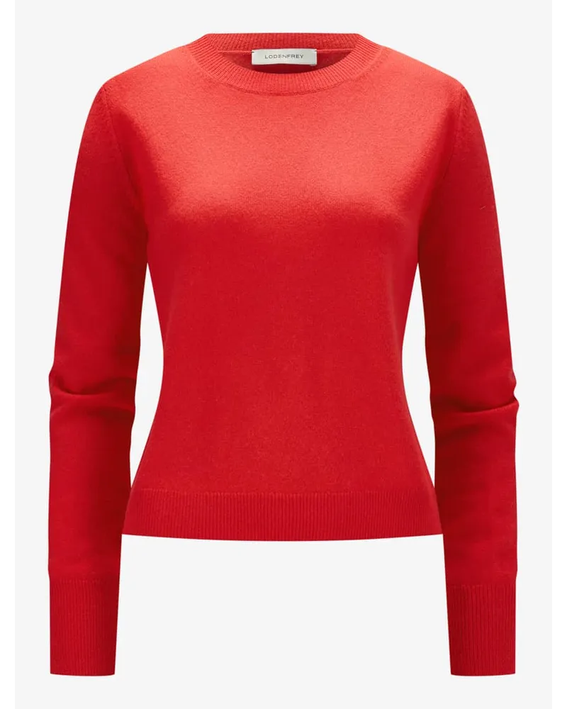 Lodenfrey Cashmere-Pullover Rot