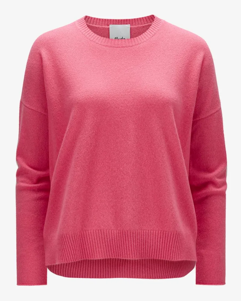 ALLUDE Cashmere-Pullover Pink