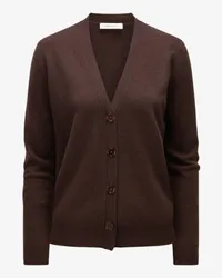 Lodenfrey Cashmere-Strickjacke Braun