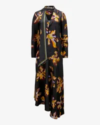 Dorothee Schumacher Floral Seductive Seidenkleid Schwarz