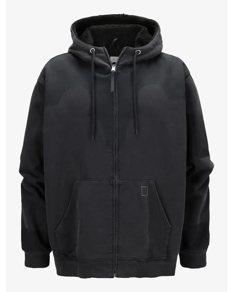 Maison Margiela Sweatjacke Schwarz