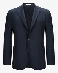 Boglioli Sakko K. Jacket aus Schurwolle Blau