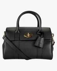 Mulberry Small Bayswater Satchel Tasche Schwarz