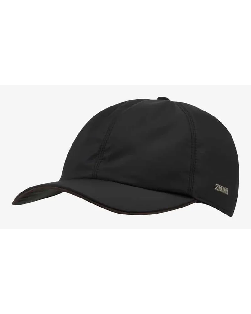 Ermenegildo Zegna Cap Schwarz