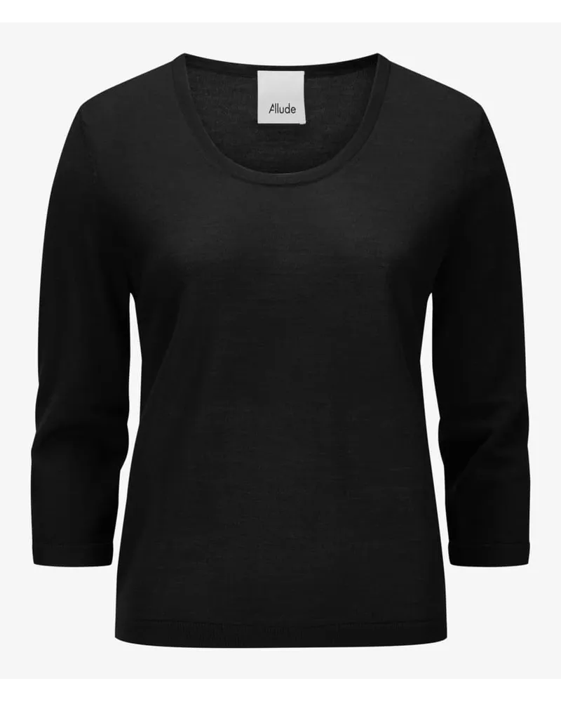 ALLUDE Pullover Schwarz