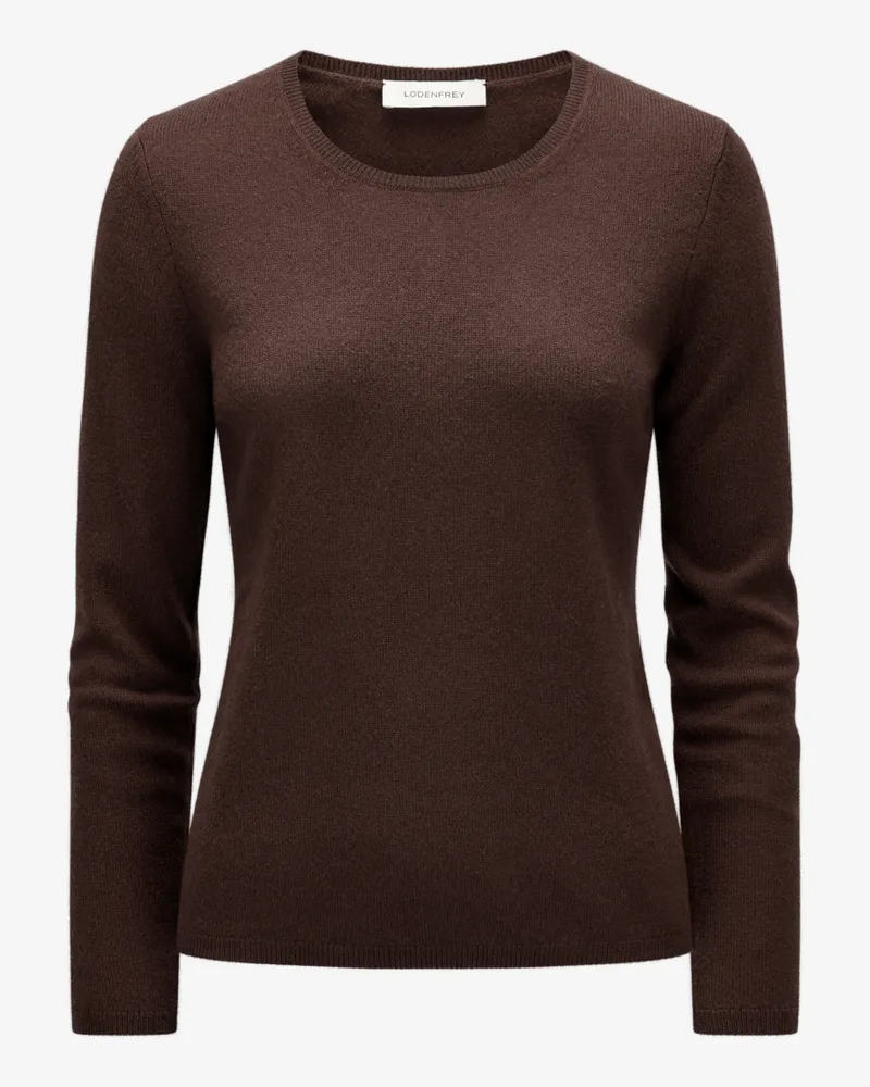 Lodenfrey Cashmere-Pullover Braun