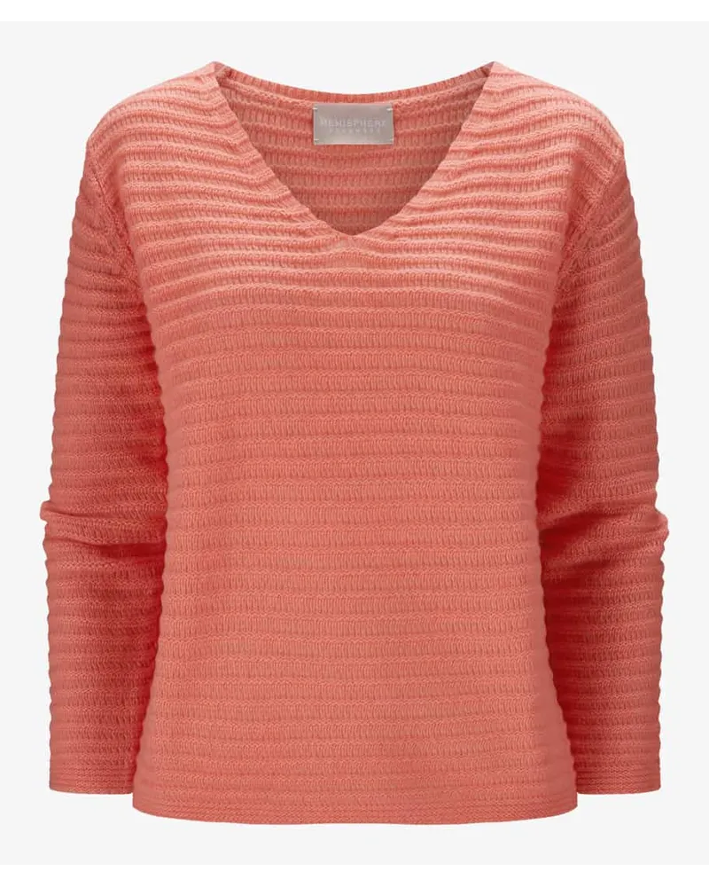 hemisphere Cashmere-Pullover Orange