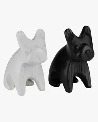 Jonathan Adler French Bulldog Salz- und Pfefferstreuer-Set Weiß