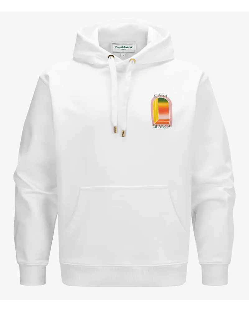 Casablanca Paris Hoodie Weiß