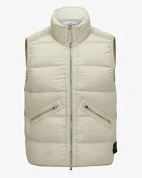 Stone Island Daunenweste Beige