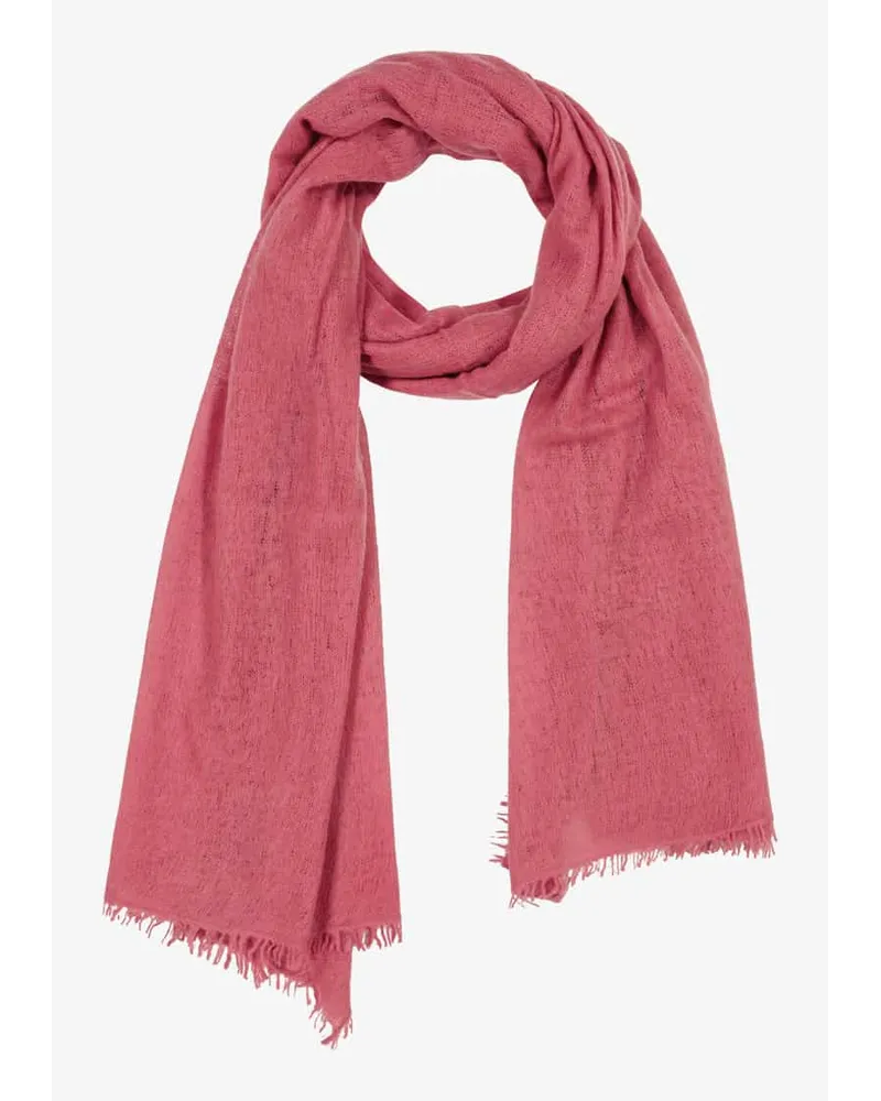 Bakaree Cashmere-Schal Rot