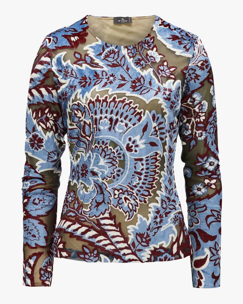 Etro Pullover Blau