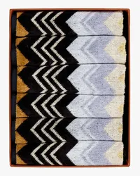 Missoni Home Giacomo Gästehandtücher 6-er Set Blau