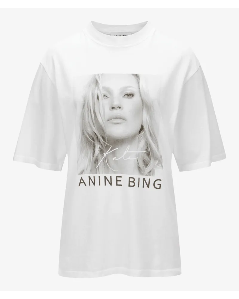 Anine Bing Kate Moss T-Shirt Weiß