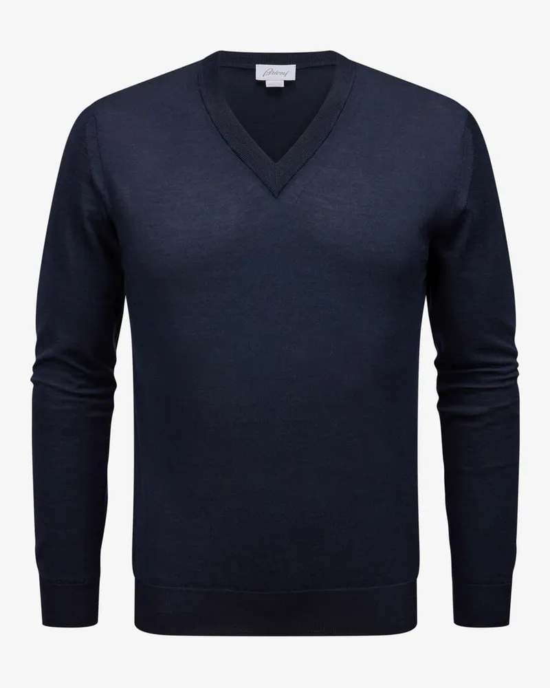 Brioni Pullover Blau